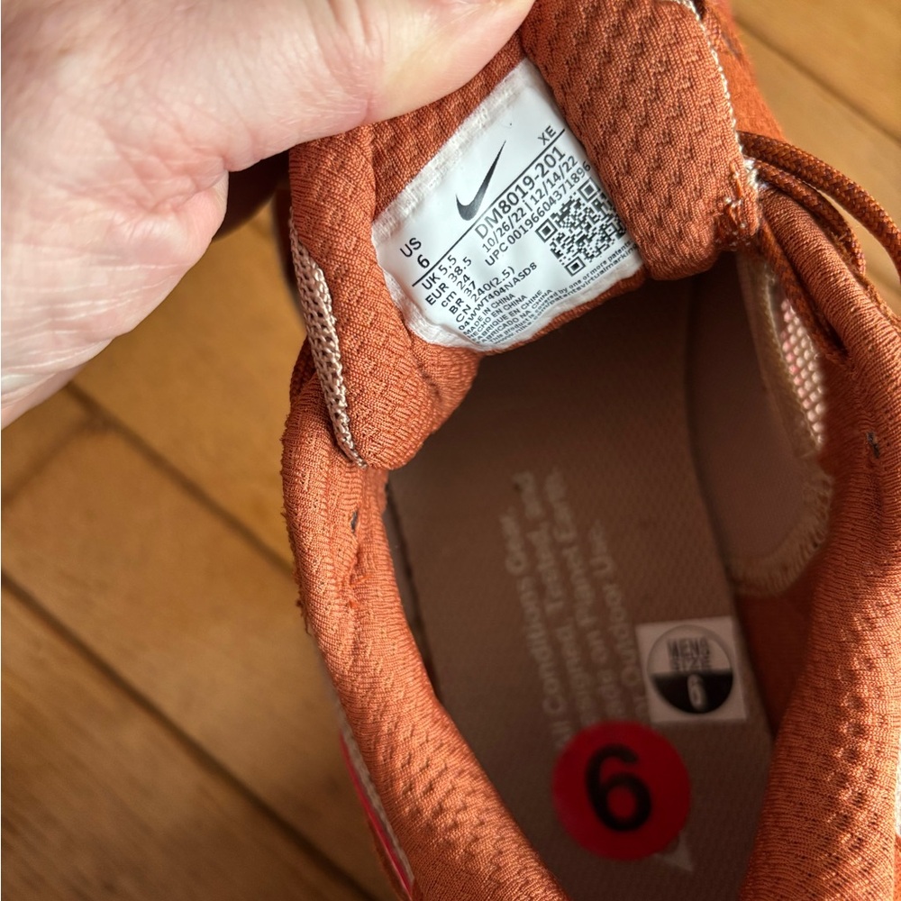 Nike ACG Trail Sneakers - Pink, Brown, and Orange - Picture 6 of 11